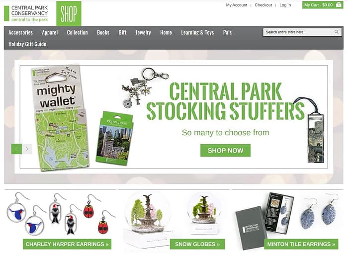 central park conservancy ecommerce counterpoint online 2
